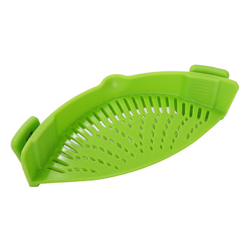 Silicone Clip-On Funnel Strainer