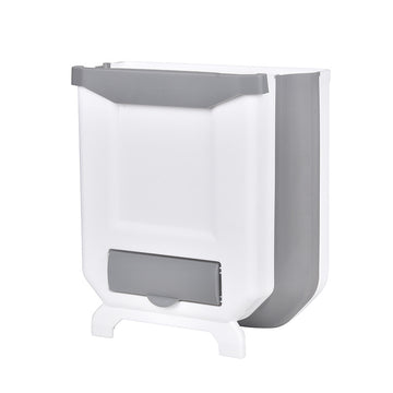 Wall-Mounted Foldable Trash Can